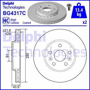 Brake Disc (BG4317C)