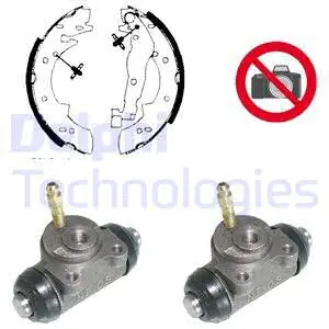 Brake Shoe Set (KP875)