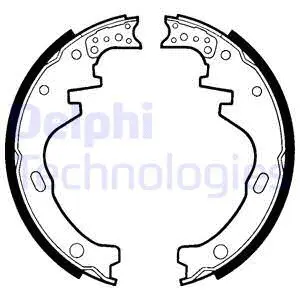 Brake Shoe Set (LS1366)