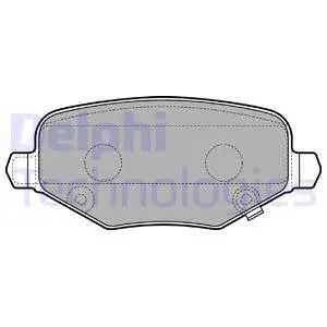Brake Pad Set, disc brake (LP3296)
