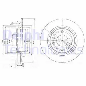 Brake Disc (BG3875)