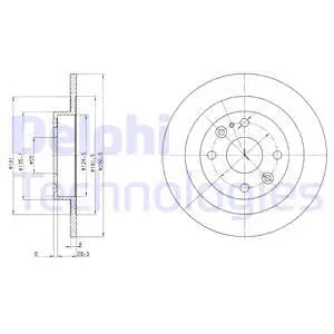 Brake Disc (BG2805)