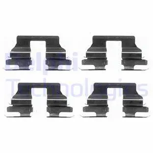 Accessory Kit, disc brake pad (LX0404)