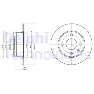 Brake Disc (BG2376)