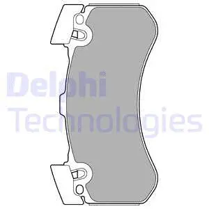 Brake Pad Set, disc brake (LP2283)