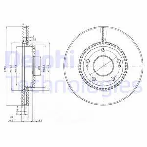 Brake Disc (BG3861)