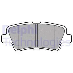 Brake Pad Set, disc brake (LP3309)
