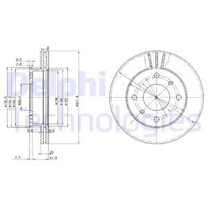 Brake Disc (BG2632)