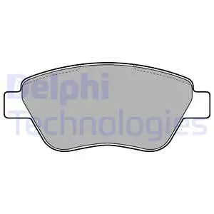 Brake Pad Set, disc brake (LP1899)