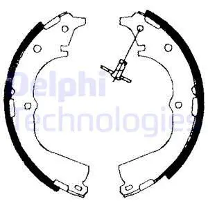 Brake Shoe Set (LS1654)