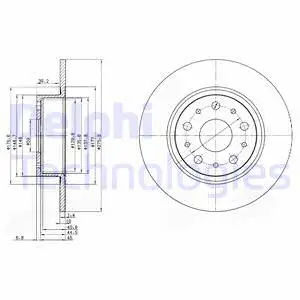 Brake Disc (BG3076)