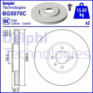 Brake Disc (BG5070C)