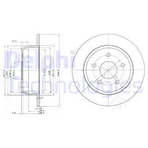 Brake Disc (BG3660)