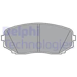 Brake Pad Set, disc brake (LP3399)