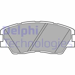 Brake Pad Set, disc brake (LP3673)