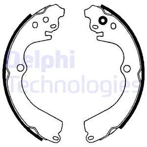 Brake Shoe Set (LS1604)