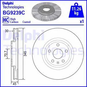 Brake Disc (BG9239C)