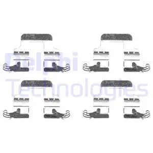 Accessory Kit, disc brake pad (LX0541)