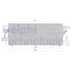 Condenser, air conditioning (TSP0225342)