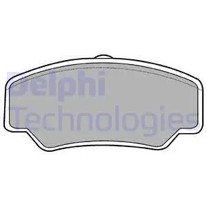 Brake Pad Set, disc brake (LP488)