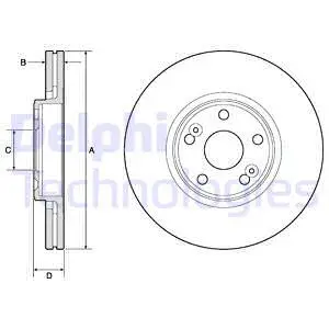 Brake Disc (BG4746C)