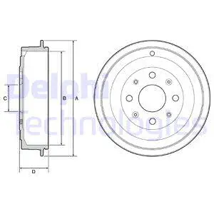 Brake Drum (BF502)
