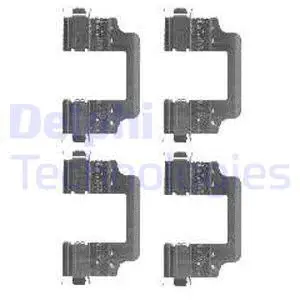 Accessory Kit, disc brake pad (LX0455)