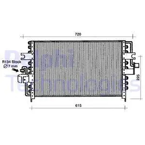 Condenser, air conditioning (TSP0225195)