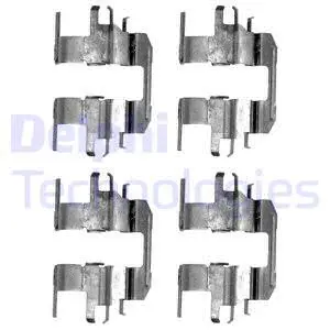 Accessory Kit, disc brake pad (LX0496)
