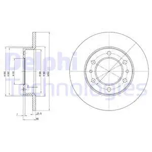 Brake Disc (BG2325)