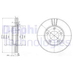 Brake Disc (BG3927)