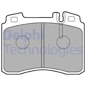 Brake Pad Set, disc brake (LP844)