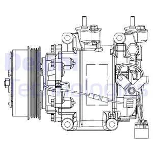 Compressor, air conditioning (CS20515)