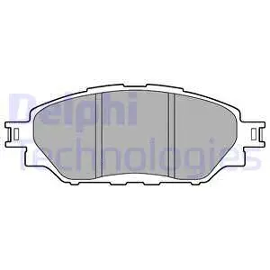 Brake Pad Set, disc brake (LP3250)