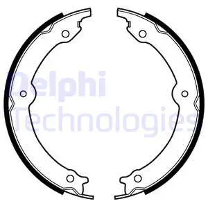 Brake Shoe Set, parking brake (LS2152)