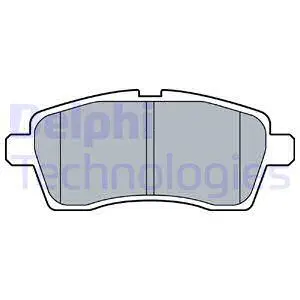 Brake Pad Set, disc brake (LP3510)
