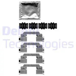 Accessory Kit, disc brake pad (LX0651)