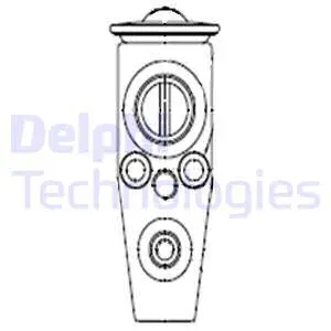 Expansion Valve, air conditioning (TSP0585120)