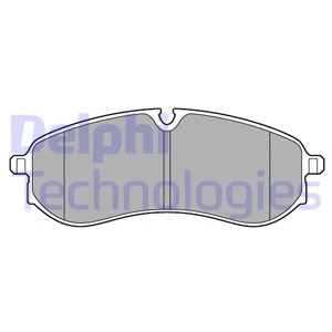 Brake Pad Set, disc brake (LP3641)