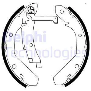 Brake Shoe Set (LS1594)