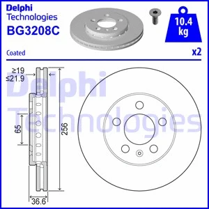 Brake Disc (BG3208C)
