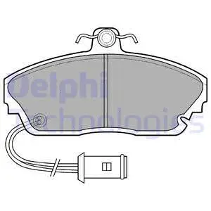 Brake Pad Set, disc brake (LP559)