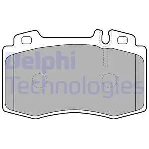 Brake Pad Set, disc brake (LP1688)
