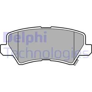 Brake Pad Set, disc brake (LP3665)
