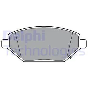 Brake Pad Set, disc brake (LP3301)