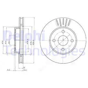 Brake Disc (BG3781)