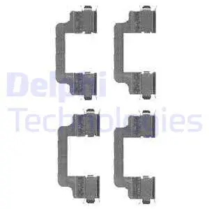Accessory Kit, disc brake pad (LX0454)