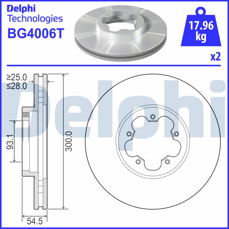 Brake Disc (BG4006T)