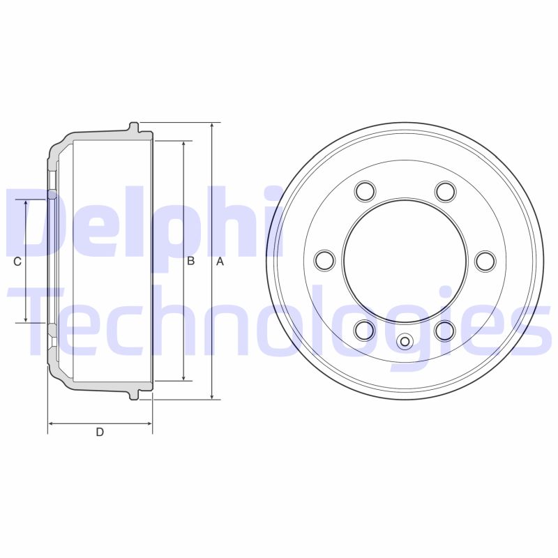 Brake Drum (BF583)
