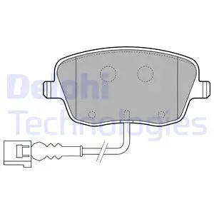 Brake Pad Set, disc brake (LP1754)